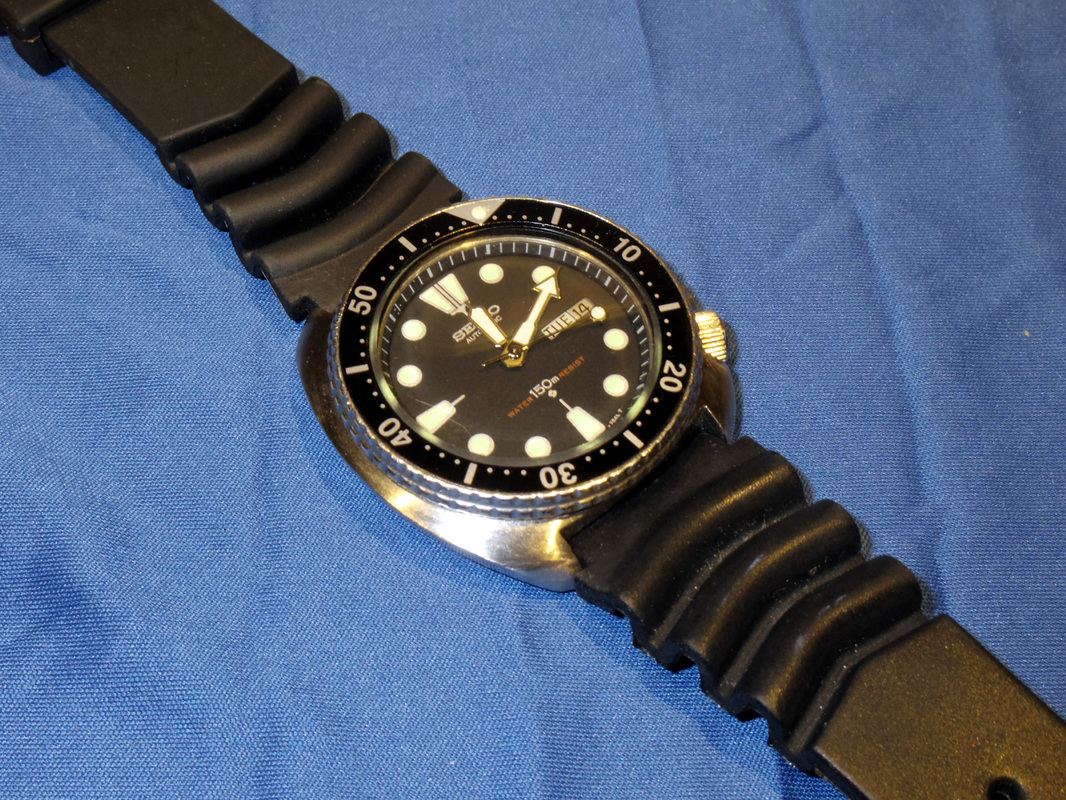 Replacing the dial on a Seiko 6309 watch - My Stoopid Stuff